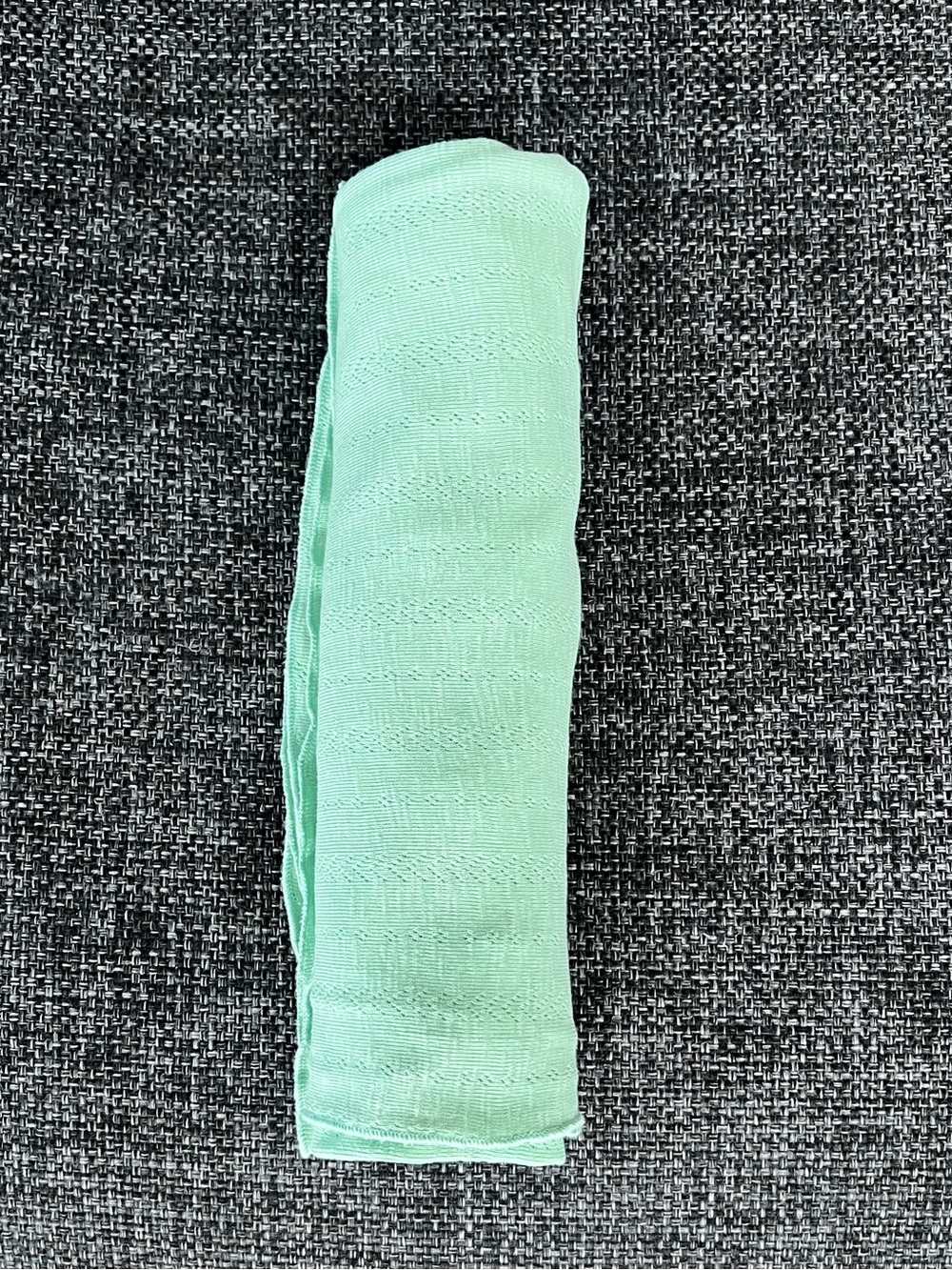 Kate Quinn Organic Pointelle Swaddle Blanket in Jade